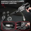 15000PA Compressed Air Dust Collector Handheld Vacuum Cordless High Power, Car Vacuum Cleaner Hairdryer Mini Portable.
