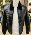 Faux puffer fur jacket for mens. 