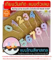 🔥Free shipping🔥Birthday candle pastel color number Maxie candle fancy candle number tea embroidered cake candle embroidered birthday cake candle number birthday candle cute birthday candle Korean birthday candle birthday number candle. 