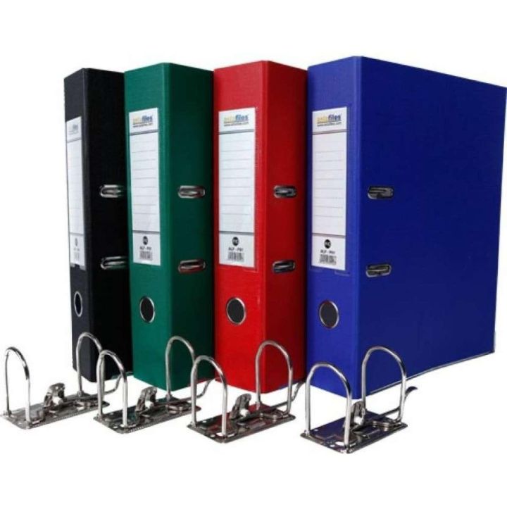 Pack Of 4 - Executive Box File - Legal Size Box file with removable clips.