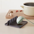 Silicone Tableware Drying Kitchen Utensil Rack Rest Holders Fork Spatula Multifunctional Shelf Organizer Non-Slip. 