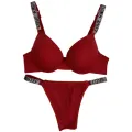 Olivia's Night Pushup Bra Panty Set. 