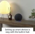 Echo (4th Gen) | With premium sound, smart home hub, and Alexa. 