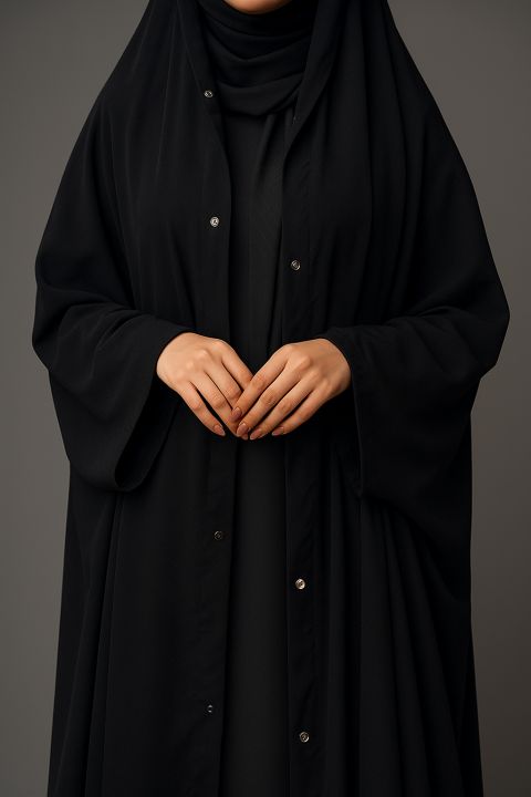 Irani%20Namaz%20Chaadar%20with%20Sleeves%20&%20Buttons%20%E2%80%93%20Korean%20Georgette%20Fabric%20-%20Image%202