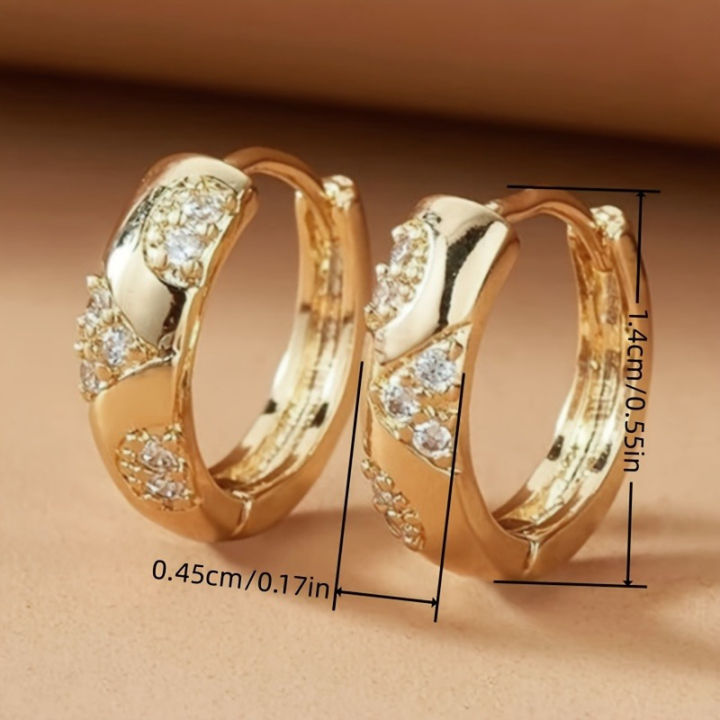 Chic%20Golden%20Color%20Hoop%20Earrings%20Female%20Exquisite%20Shiny%20Cubic%20Zirconia%20Ear%20Accessories%20Low-key%20Daily%20Wearable%20Party%20Jewelry%20-%20Image%205