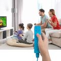 Pack of 2 – Wii Controller Remote for Gaming – Left Controller with Silicone Case & Armband – Comfortable Grip – Compatible with Wii & Wii U – Without Motion Plus. 