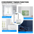 GIRIER Tuya Smart ZigBee/Wi-Fi RF433 Curtain Switch Module for Electric Roller Shutter Blind Motor 1/2CH Works Alexa Hey . 