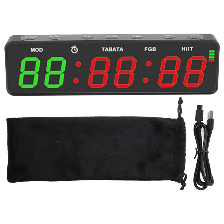 Fitness%20Digital%20Timer%20Stopwatch%20Portable%20Gym%20Timer%20Clock%20Rechargeable%20Countdown%20and%20Count%20Up%20Magnetic%20for%20Boxing%20-%20Image%202