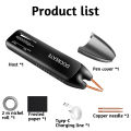 Docreate-756 Portable handheld spot welder 18650 Lithium battery DIY mini household touch welder. 