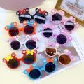 Fashionable And Cute With Cartoon Concave Design, Baby Sunglasses For Travel, UV Resistant Children's Sunshades. 