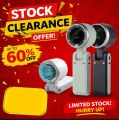 Turbo Fan | 5-Speed Powerful Airflow | USB Charging | Foldable Cooling Fan. 