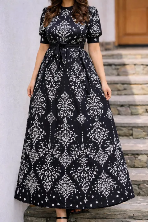 Women's%20Casual%20Dresses%20Ladies%20Frocks%20Sleeve%20Length%20Casual%20Dresses%20Women's%20Sleeve%20Style%20Casual%20Dresses%20Women's%20Dresses%20-%20Image%202