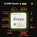 AMD Ryzen R5 5600 6core 12 thread 3.5Ghz Upto  4.4Ghz AM4 Processor. 