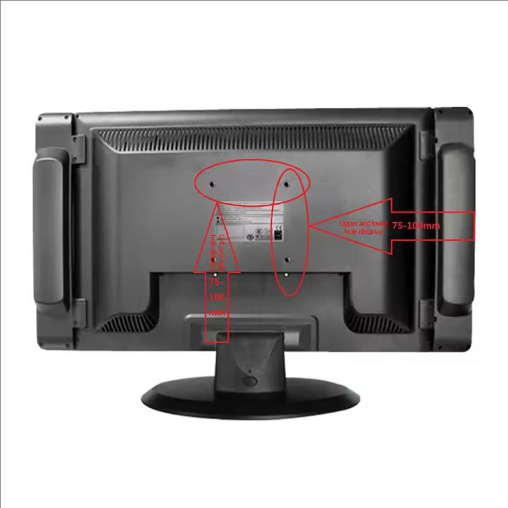 Suporte%20Para%20TV%20De%20Parede,%20Monitor%20LCD%20LED,%20Tela%20Plana%20Para%20PC,%20VESA%2075,%20100,%2012-24'%20-%20Image%204
