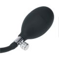 Greatmade Manual Sphygmomanometer PVC Ball with Metal Valve use for Blood Pressure Cuff.1 Pieces/Pack Black Color. 