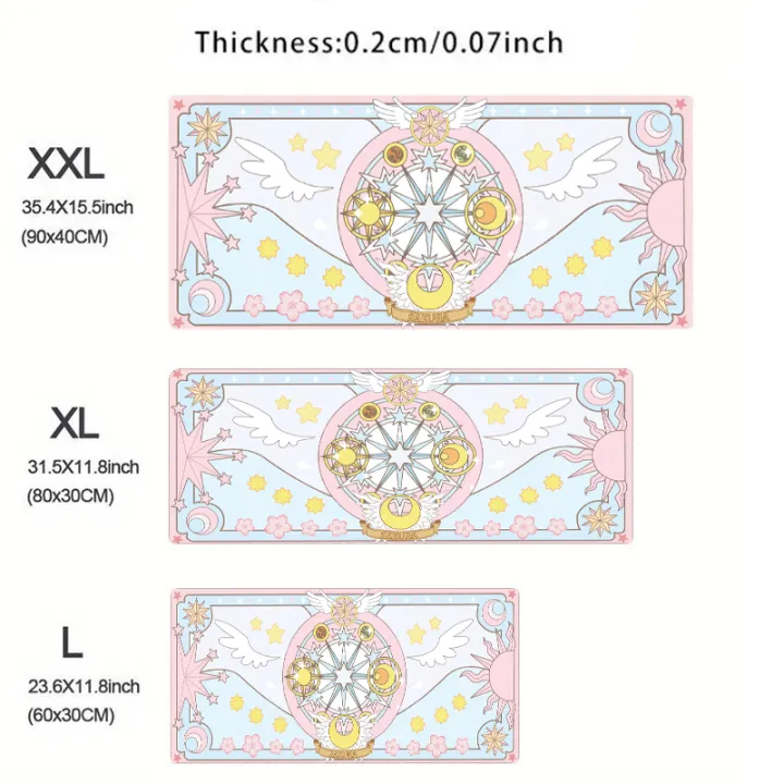 XXL%20Sakura%20Card%20Anime%20Mousepad%20Large%20Gaming%20Keyboard%20Mouse%20Pad%20Clow%20Card%20Mousemat%20Computer%20Offices%20Tablemat%20Extended%20Desk%20Mat%20-%20Image%207