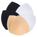 3 Pairs Women's Removable Cups Bra Pads Inserts Triangles Bra Pads Underwear Bikini Invisibles Replacement Pads for Tank Tops. 