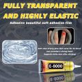 E8000 Super Glue - available in 50 ml and 110 ml Packing Versatile Adhesive for Electronics, Jewelry, Books, Shoes & More - Strong, Transparent, Flexible, Compatibility with Metal & More. 
