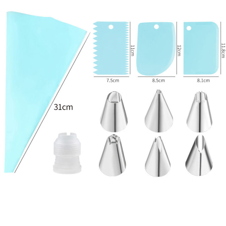 FAISDU%20Silicone%20Reusable%20Bag%20Set%20Kitchen%20Stainless%20Nozzle%20DIY%20Cake%20Icing%20Piping%20Cream%20Cake%20Decorating%20Tools%20Baking%20Accessories%20-%20Image%207