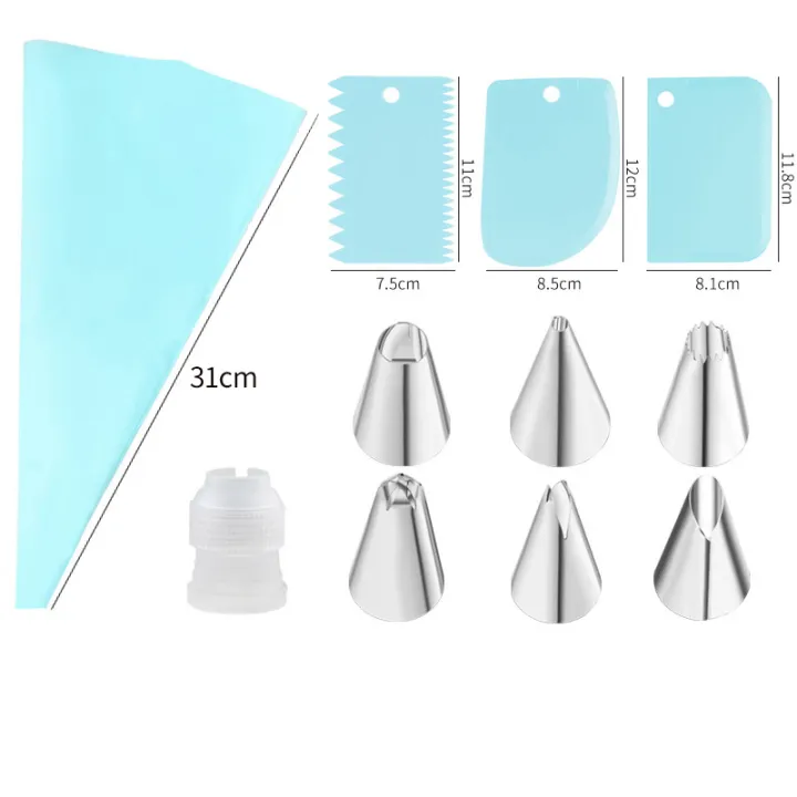 FAISDU%20Silicone%20Reusable%20Bag%20Set%20Kitchen%20Stainless%20Nozzle%20DIY%20Cake%20Icing%20Piping%20Cream%20Cake%20Decorating%20Tools%20Baking%20Accessories%20-%20Image%207