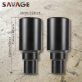 SAVAGE Heavy Duty Frame Crash Sliders for HONDA CB650R 2019-2025 - Anti-Impact Motorcycle Engine Guard & Bike Crash Protectors.