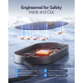 Magnetic Wireless Charger for iPad Pro/Air, 28W Aluminum Alloy Fast Charing with 5.58ft USB-C Cable Smart ipad Charger. 