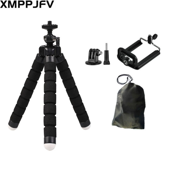 Tripods for  Hero 12 11 10 9 8 7 Black MAX Flexible Mini Octopus Tripod Accessories for Go Pro 6 5 4 3 YI Eken SJCAM AKASO