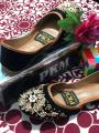 Black Velvet Khussa for Women and Girls – Handmade, Comfortable, Ethnic, Stylish Design. 