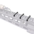 3pcs/Set Wire Guide System Cable Management Rail Cover Picatinny Rail Handguard Wire Guide Tail Fixed. 