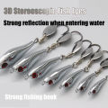 4pcs 5g-30g Silver Metal Fishing Lure Metal Jigging Lure Sea Bass Mackerel Snapper Cast Fishing Bait Sea Fishing Tackle.