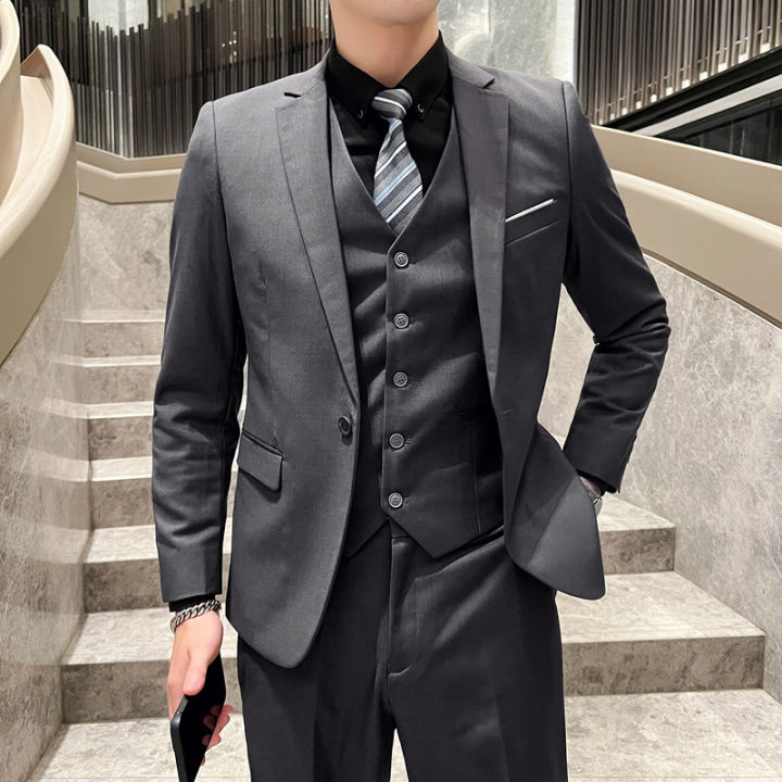 Men's%20High-Quality%203-Piece%20Business%20Casual%20Wedding%20Suit%20Vest%20Trousers%20Set%20Handsome%20Fashion%20Banquet%20Clothing%20S-6XL%20-%20Image%205