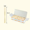 100/200/750pcs Disposable Fruit Fork Cake Picks Fruit Bamboo Stick Fork Mini Cocktail Forks Party Supplies for Appetizer Dessert.