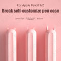 For Apple Pencil 2/1 Case For iPad Tablet Touch Pen Stylus Cartoon Protective Sleeve Cover Pencil Cases. 