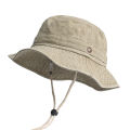 Washed Cotton Bucket Hats Spring Summer Men Women Panama Hat Fishing Hunting Cap Sun Caps Outdoor Sun Hat. 