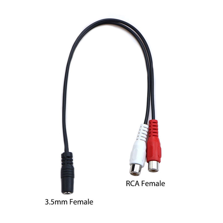YuXi%203.5mm%20Jack%20Stereo%20To%202%20RCA%20Female%20Male%20Plug%20Cable%20Adapter%20Audio%20And%20Video%20Splitter%20Cables%20For%20TV%20Headphone%20-%20Image%207