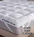 Premium Quality Deluxe Mattress Topper white colour 1 pice. 