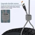 1/2/3/5/8m Extended 6A Super Fast Charging Extra Long Charging Cable USB Type C For iPhone Samsung Fully Compatible Data Cable. 