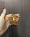 Gold Plated Bangles , Plain Chura , Panchadhatu Chura. 