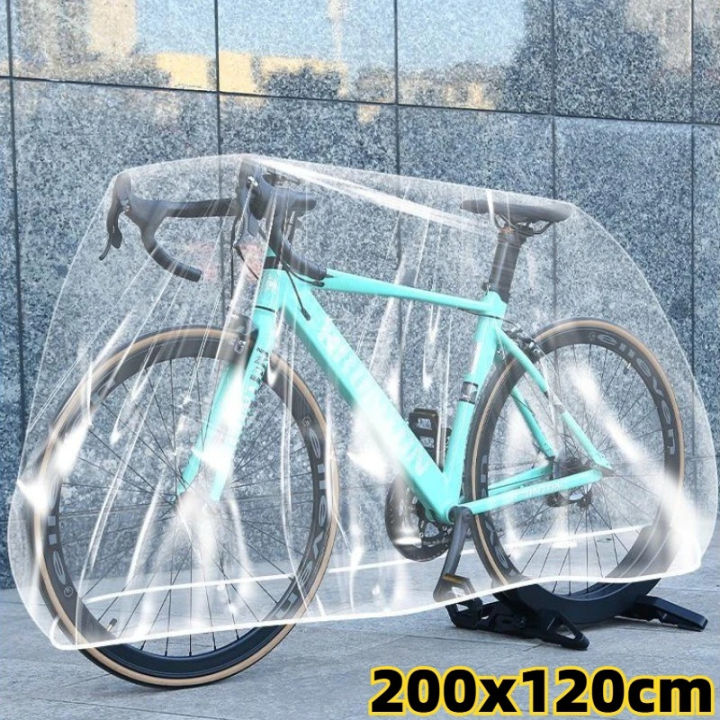 Bicycle Rain Dust Cover Disposable Bike Motorcycle Cover Outdoor MTB ...