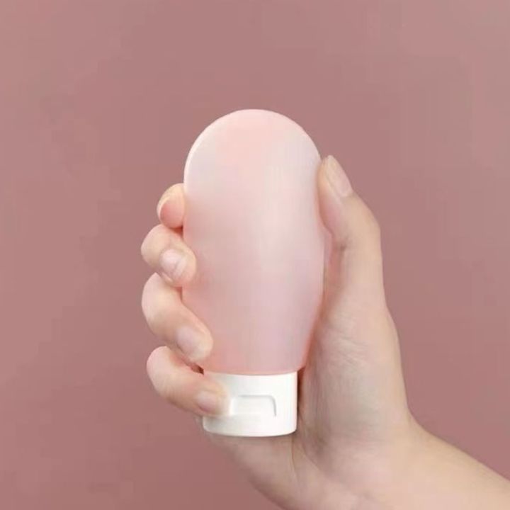 4Pcs/Set%20Travel%20Botttle%20Set%2060ml%20Refillable%20Bottle%20Soft%20Silicone%20Lotion%20Shampoo%20Container%20Squeeze%20Tube%20Empty%20Bottle%20Wholesale%20-%20Image%204