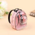 For 15/17cm Labubu Doll Backpack Dollhouse Pet Cat Bag Model Dolls House Scene Decoration Ornament Pretend Play Toys.