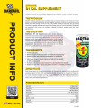 [100% Authentic] [Fast Delivery] Bardahl 1 Supplement, 2 Oli Treatment, Engine Oil Additive, Can Be Used with Both Diesel and Gasoline, Imported from Usa, Genuine (0.380L). 