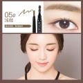 Lameila drawing eye brow pencil double head waterproof long lasting beautiful line easy to write. 