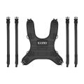 Motorcycle Fuel Tank Bag Base Vest Portable Motorbike Tank Bags Mounting Kit for Universal Off-road Motorcycle Fuel Tank Pack-. 