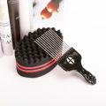 New Double-Sided Magic Twisted Hairbrush Sponge Oval Dual Use Professional Perforated Curly Sponge Wave Roll Washable Tool. 