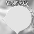 Extra Large Swim Cap for Braids and Dreadlocks Extensions Weaves Long Hair Waterproof Silicone Cover Ear Swimming Cap for Adults.