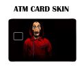 ATM skin of money heist anime characters. 