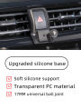Car phone holder  holder air vent mount bracket cell phone stand clip for Toyota CHR CH-R 2018 2019 2020 20212022 2023. 