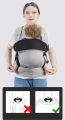 Baby Carrier Newborn to Toddler, Cozy Baby Wrap Carrier(7-44lbs), with Hook&Loop for Easily Adjustable, Soft Fabric,Breathable.
