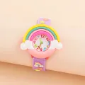 Boys and Girls with Children Cute Fashion Snap Watch Quartz Watch. 